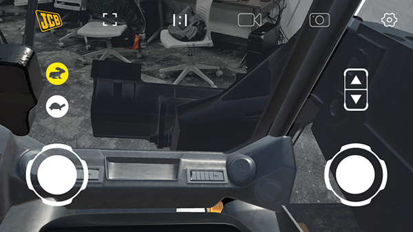 Augmented reality interior of vehicle.