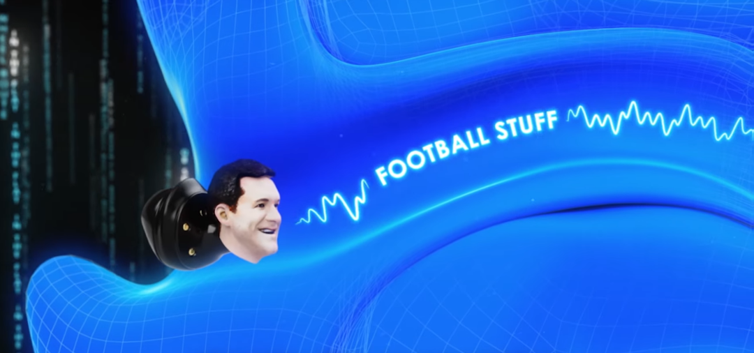 A visual diagram of how Tony Romo talks into your ear.
